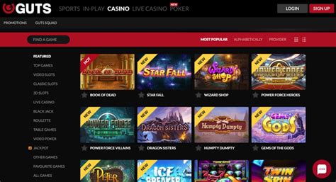 Guts Casino Promotion Code 